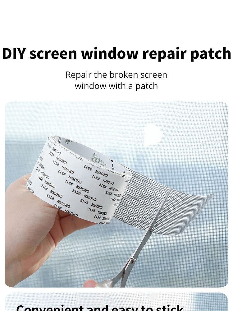 DIY Self Adhesive screen repair patch